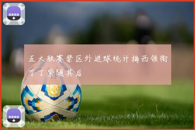 五大联赛禁区外进球统计梅西领衔丁丁紧随其后
